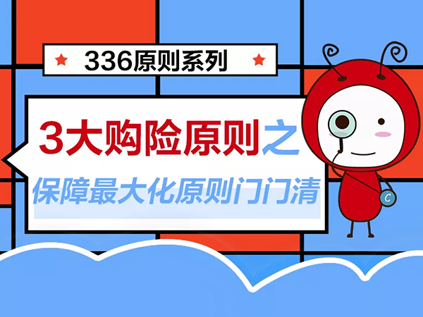 購險(xiǎn)攻略 | 336原則系列之保障最大化原則