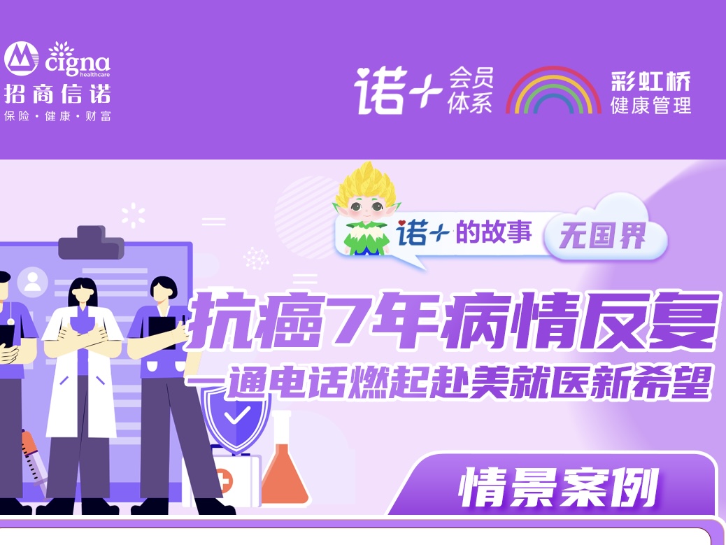 抗癌7年病情反復 一通電話燃起赴美就醫新希望